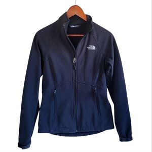 North Face Full Zip Water Resistant Jacket Black Women's XS